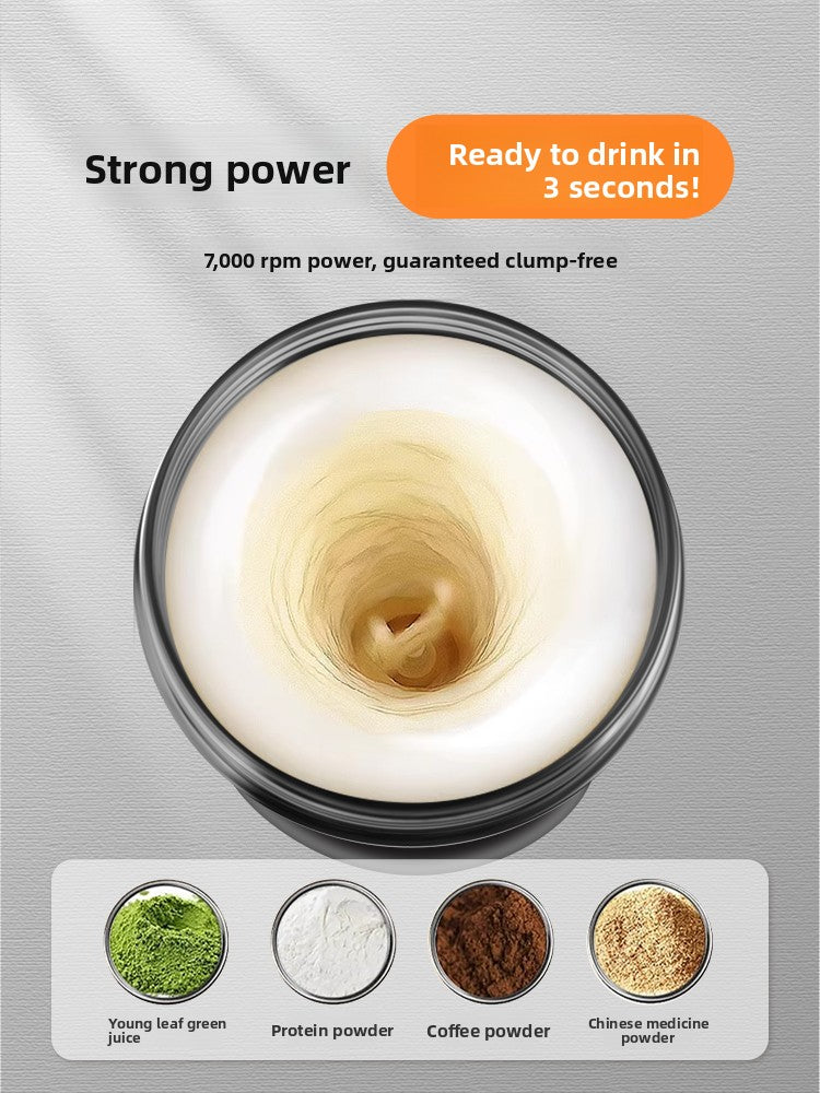 Rechargeable Electric Protein Shaker Bottle with Scale - 450ml/600ml