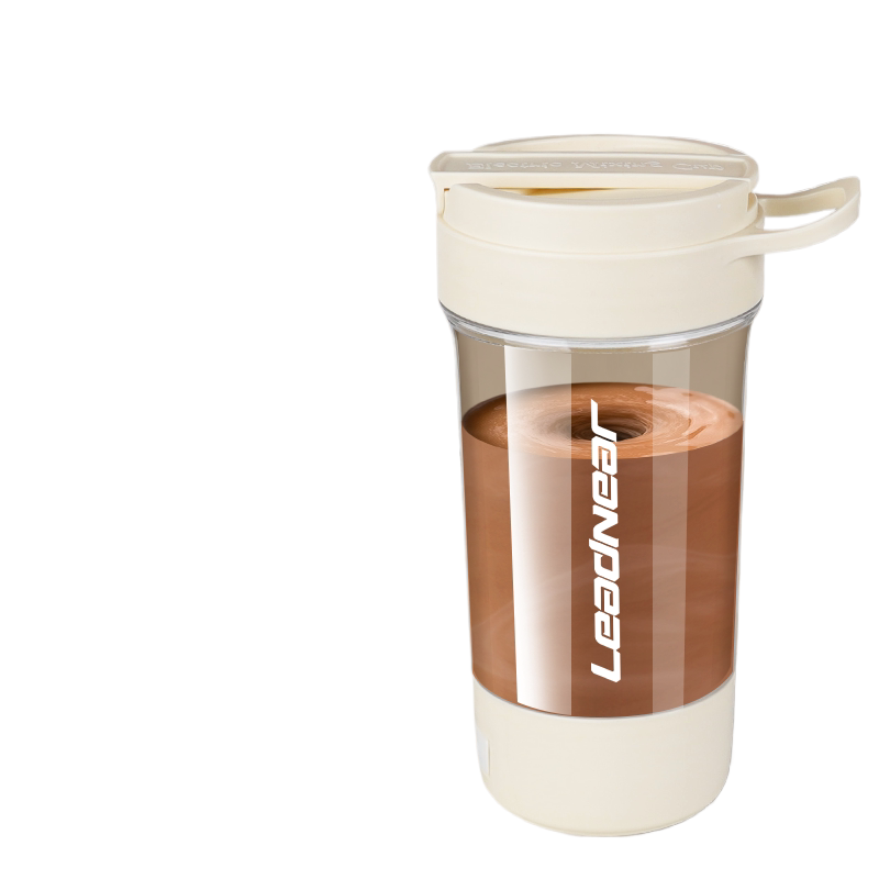 Rechargeable Electric Protein Shaker Bottle with Scale - 450ml/600ml