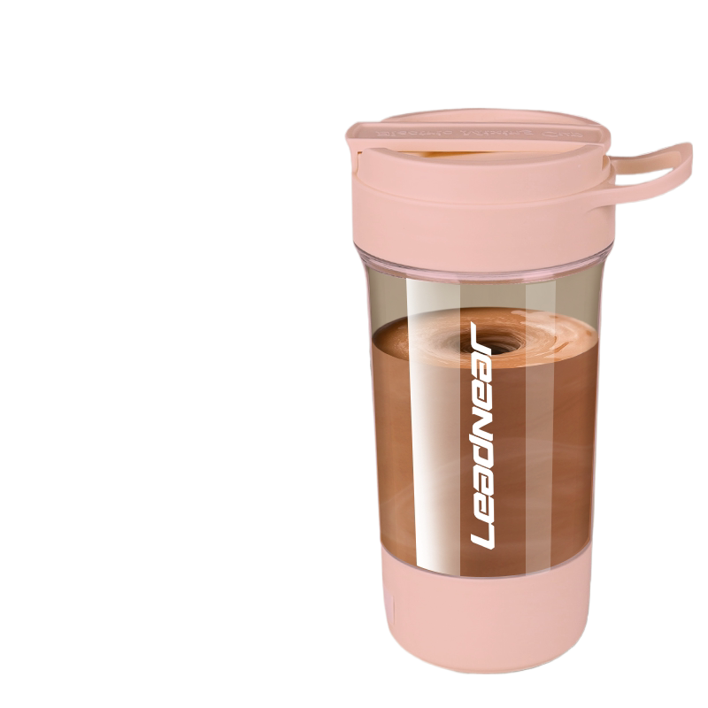 Rechargeable Electric Protein Shaker Bottle with Scale - 450ml/600ml